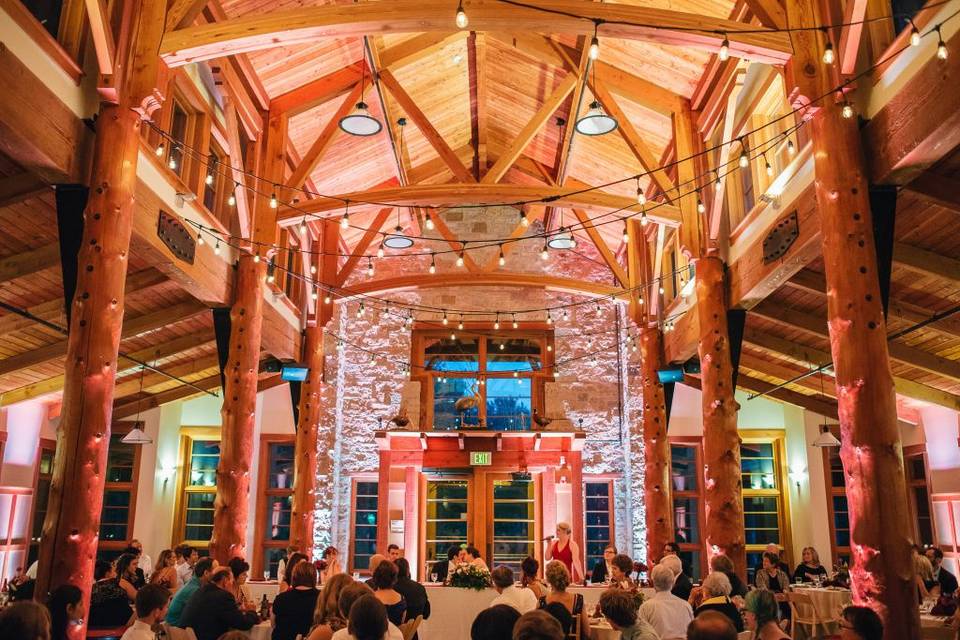 Great Hall with Up lights