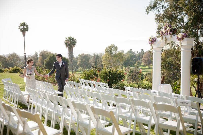 Love on the ceremony lawn
