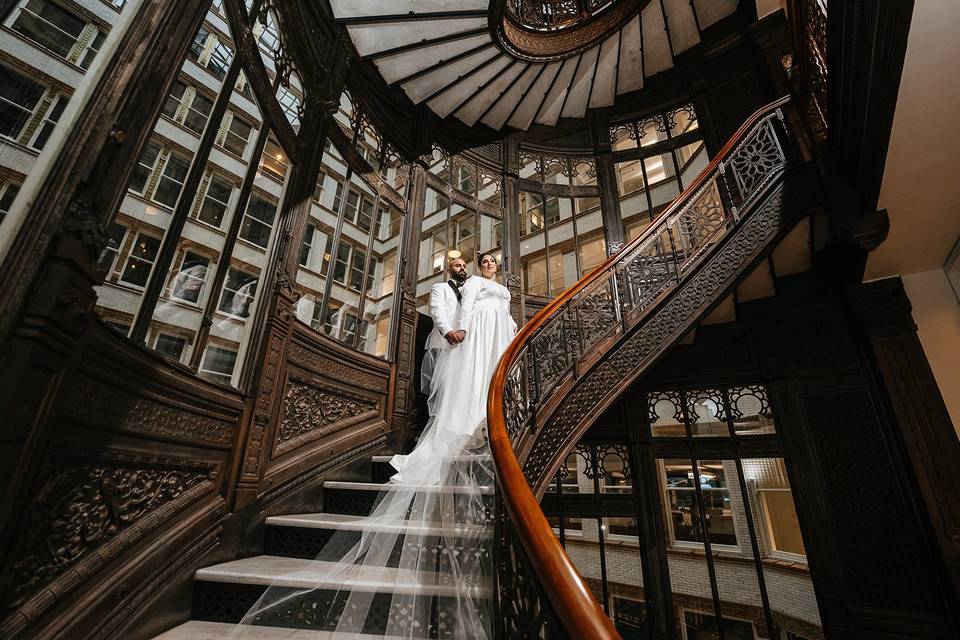 Bride and groom