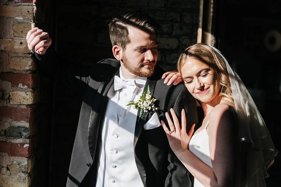Bride and groom
