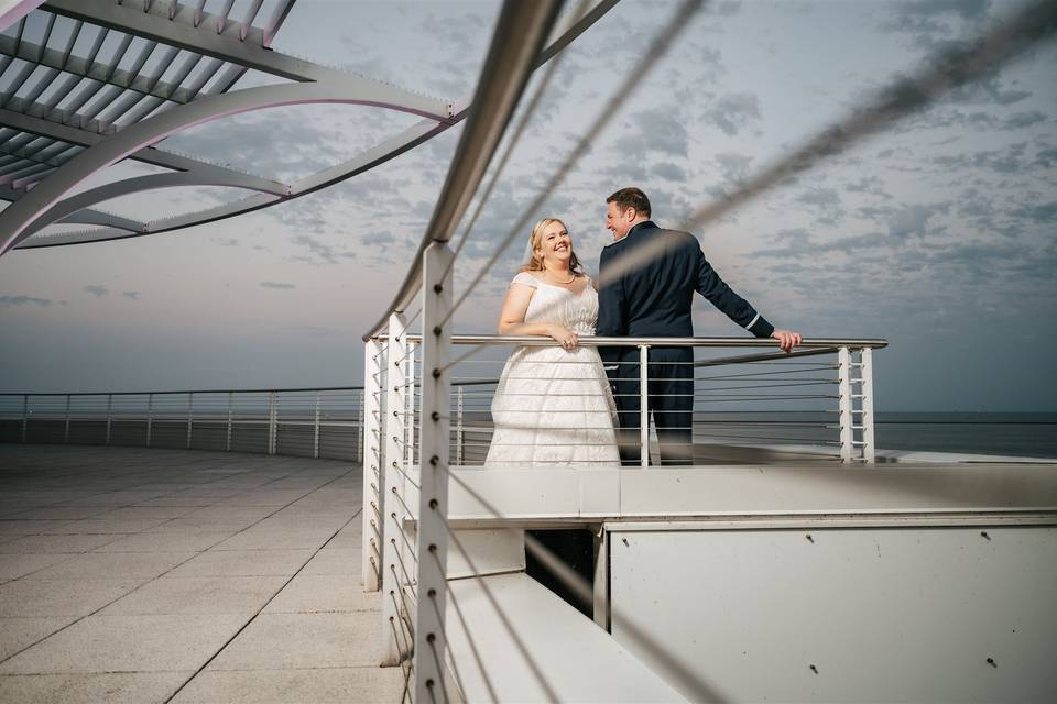 Bride and groom