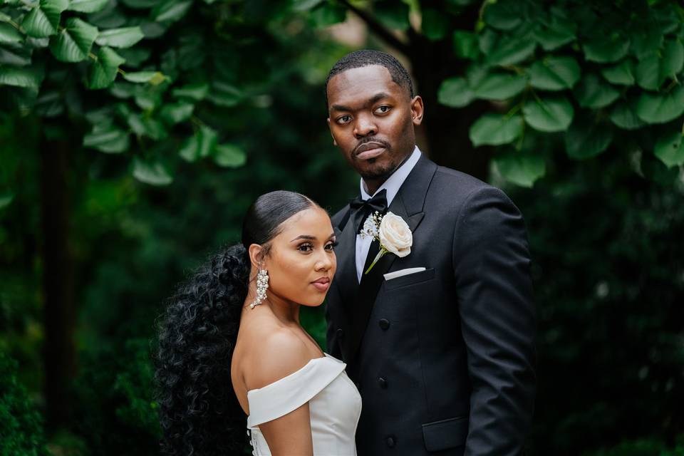 Bride and groom