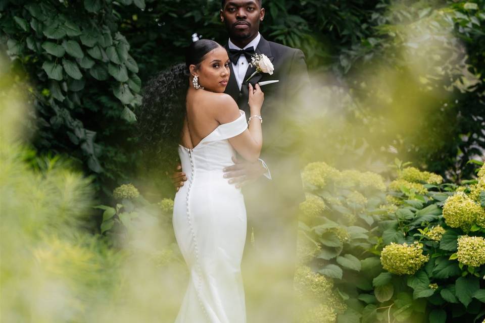 Bride and groom