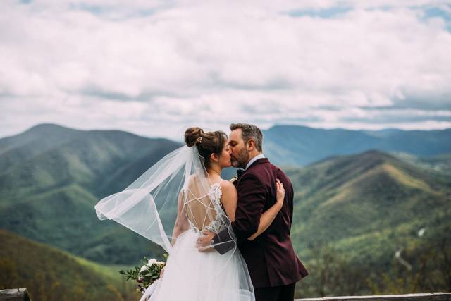 Couple kissing