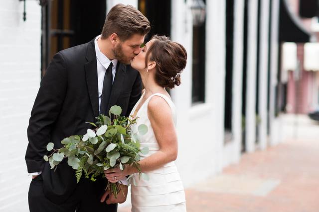 Couple kissing