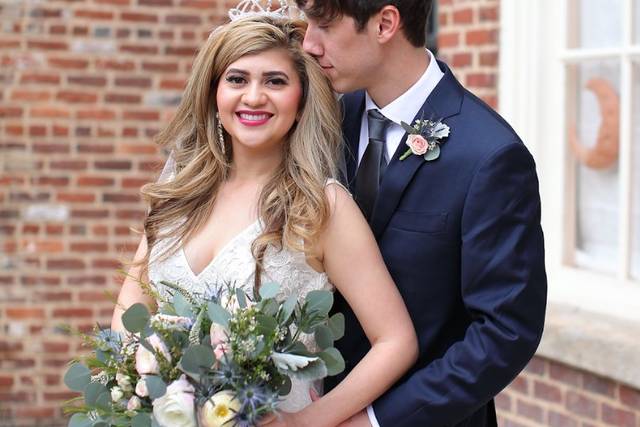 The newlyweds