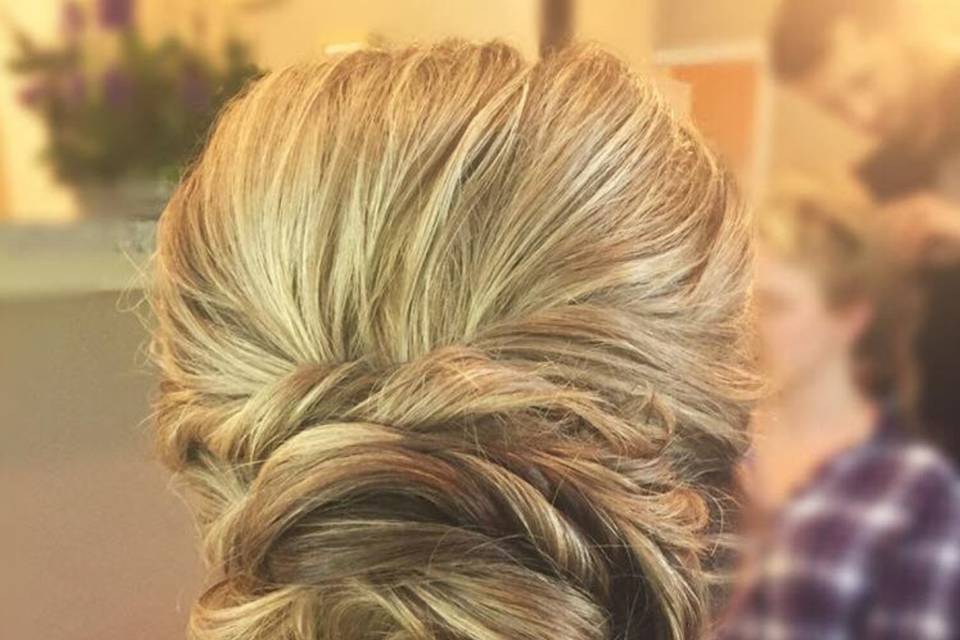 Elegant updo