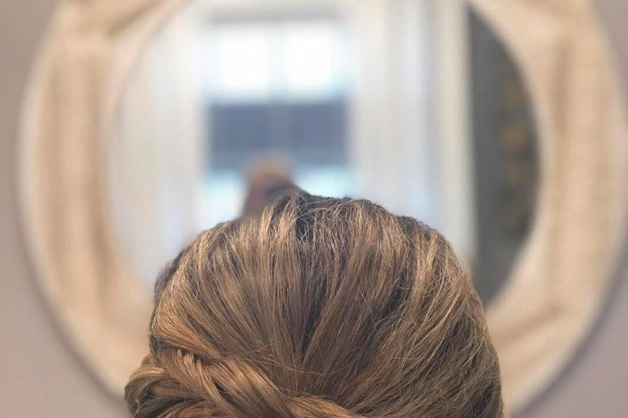 Simple updo