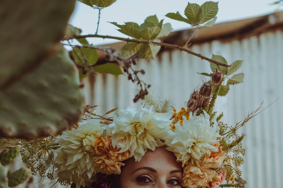 Large Bloom Flower Crown – The Flower Shop