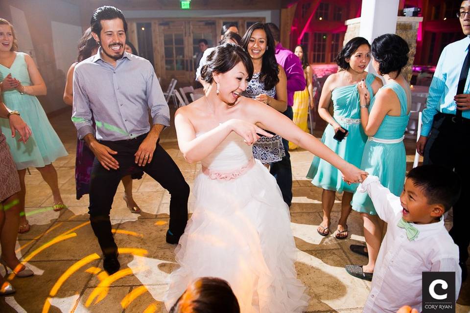 Bride Dancing