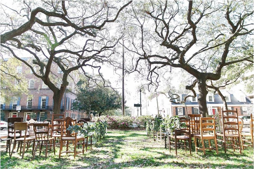 Ceremony area