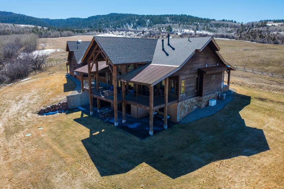 Aerial Full House View