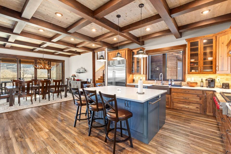 Kitchen Island View