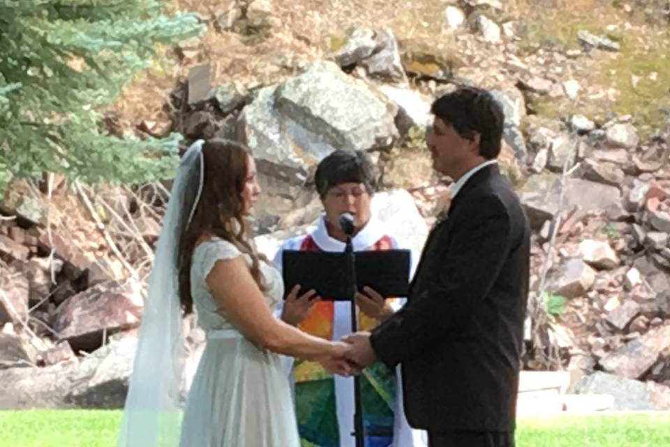 Outdoor ceremony