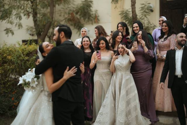 Bride and groom