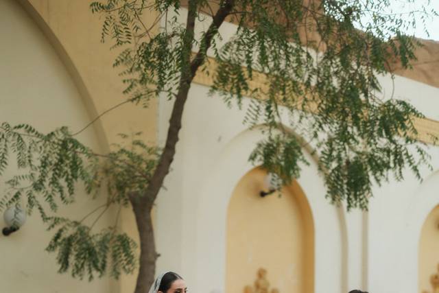 Bride and groom