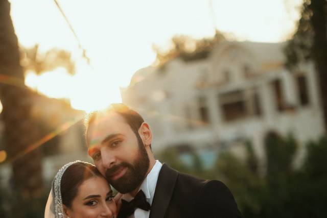 Bride and groom