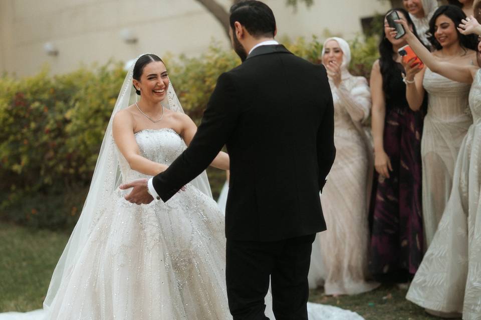 Bride and groom