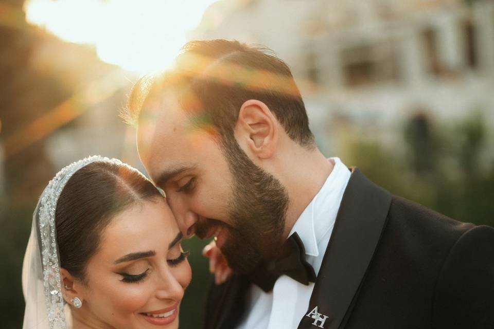Bride and groom