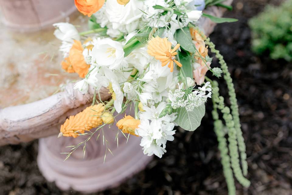 Bright Wedding Bouquet