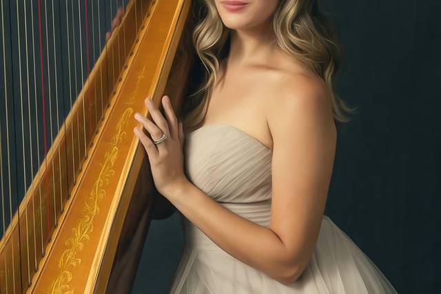 Harpist Kristen Elizabeth