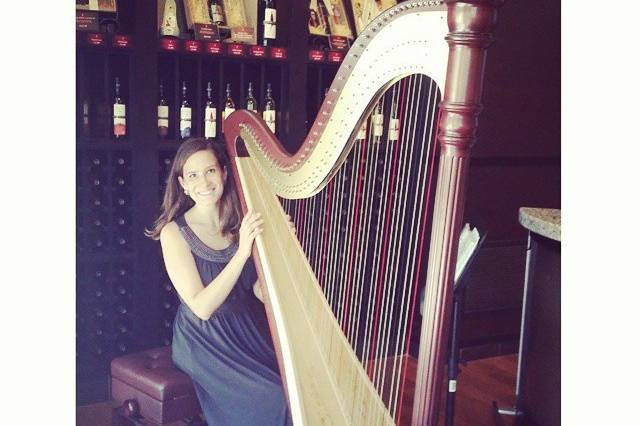 Harpist Kristen Elizabeth