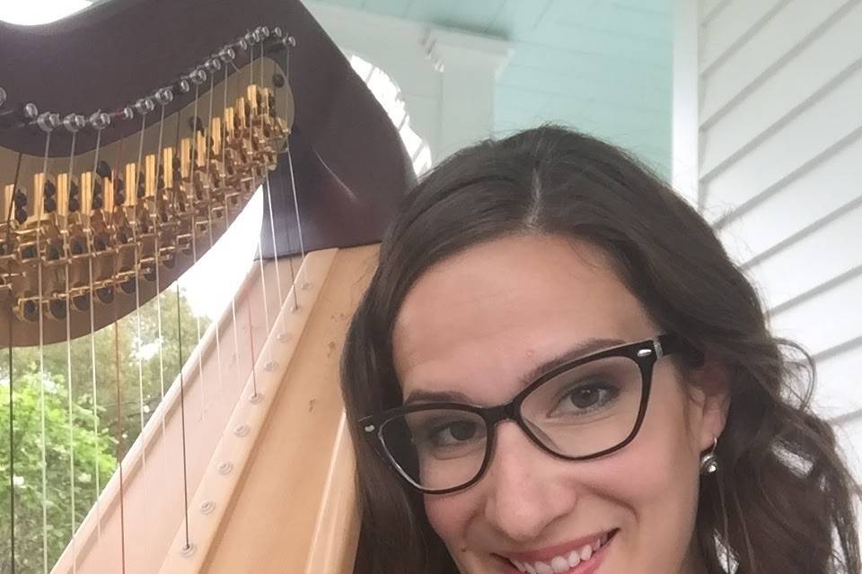 Harpist Kristen Elizabeth