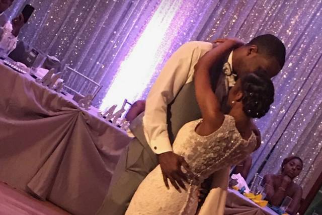 Couple dancing