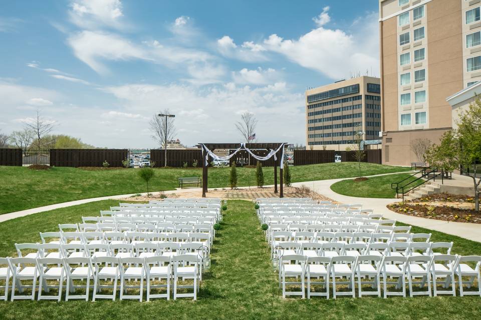 Blue Cedars Terrace Ceremony