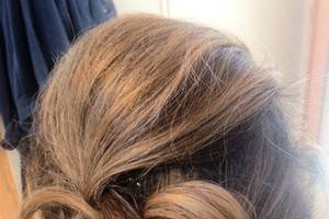 Details of updo