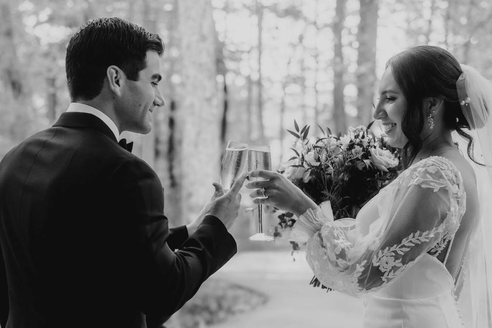 Bride and groom