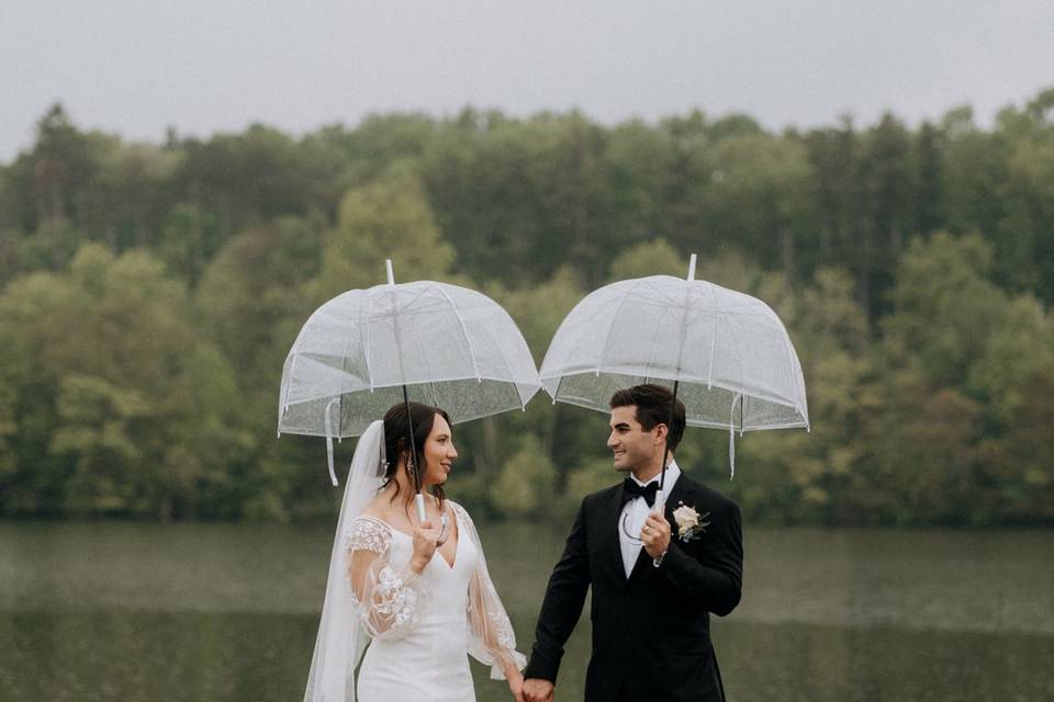 Bride and groom