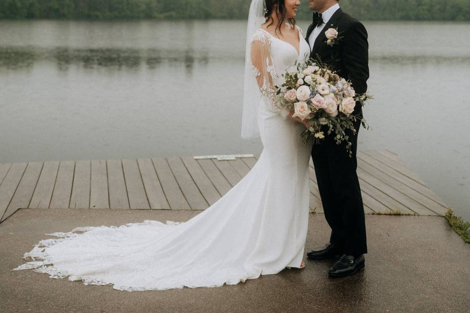 Bride and groom