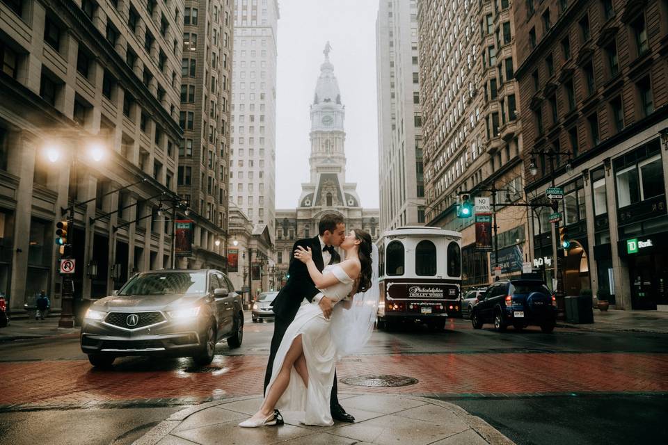 Bride and groom