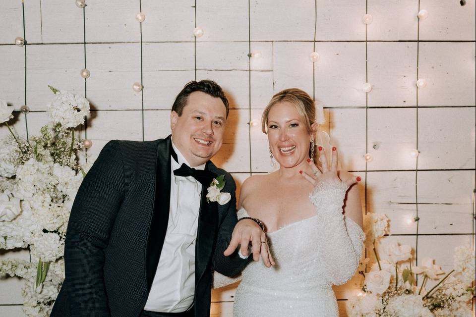 Bride and groom