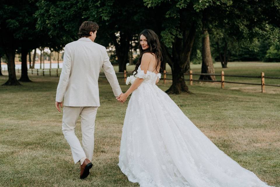 Bride and groom