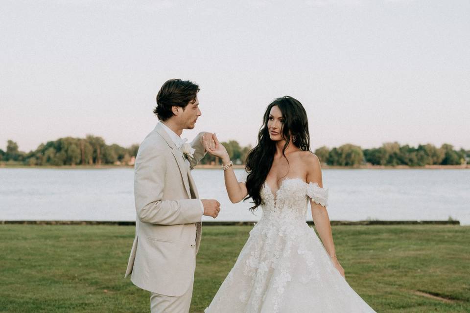Bride and groom
