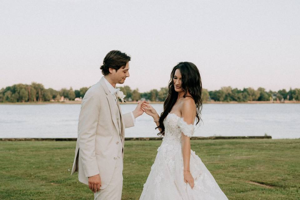 Bride and groom