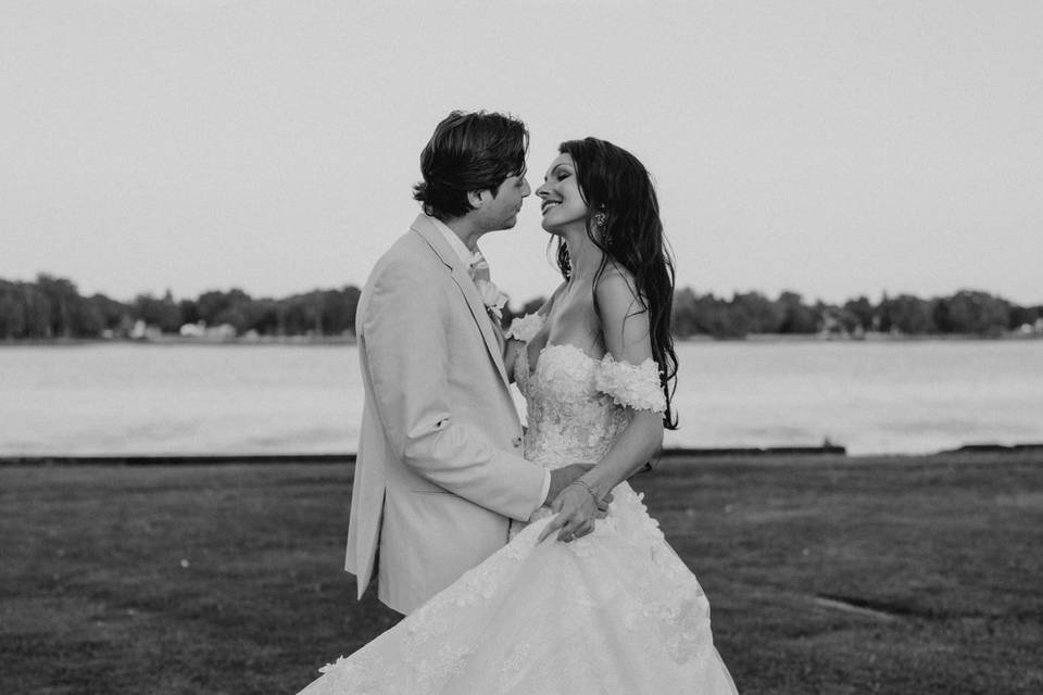 Bride and groom
