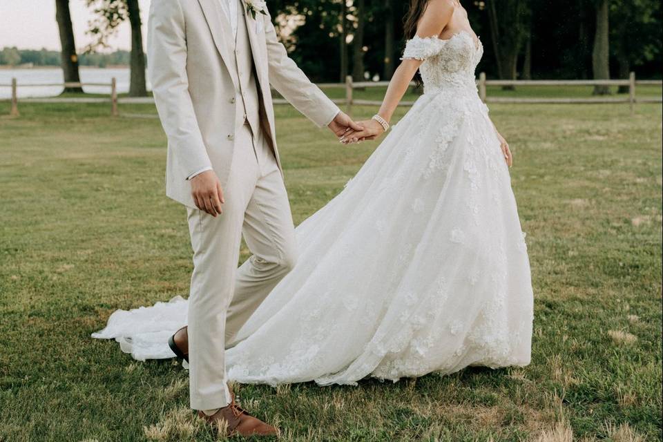 Bride and groom