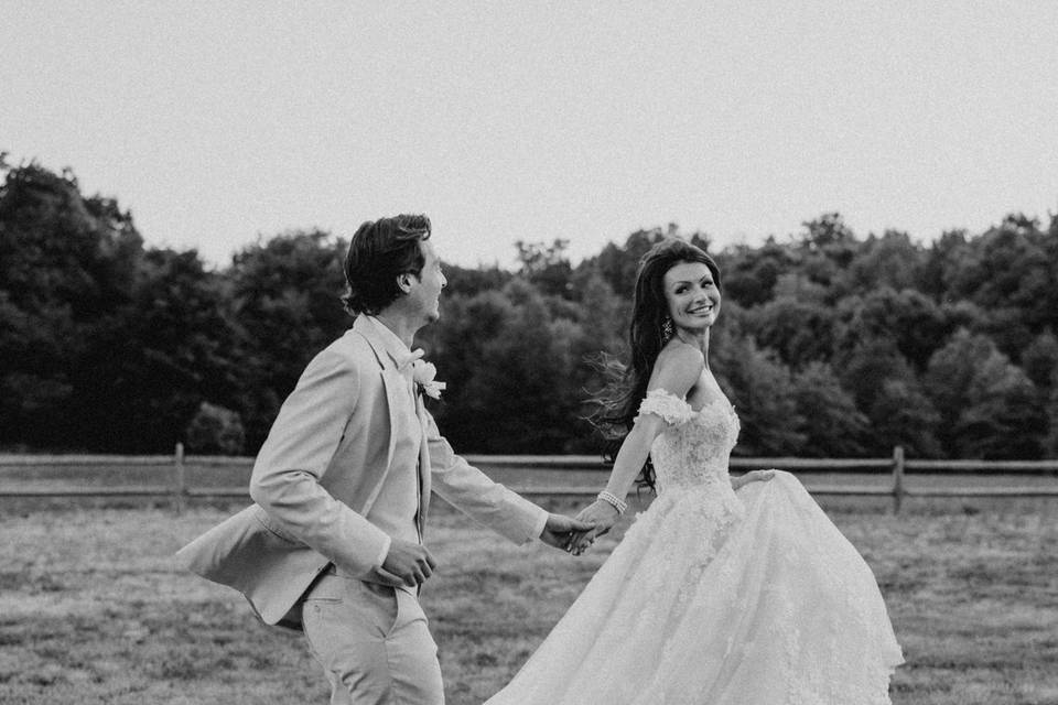 Bride and groom