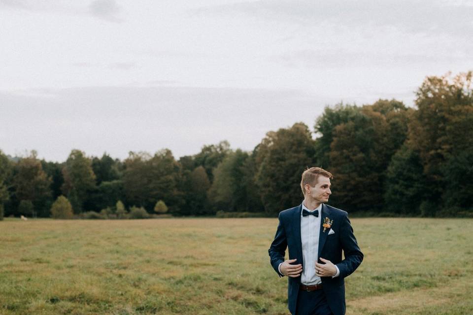 Groom portrait