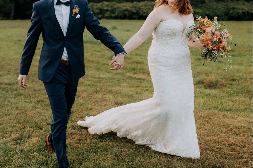 Bride and groom