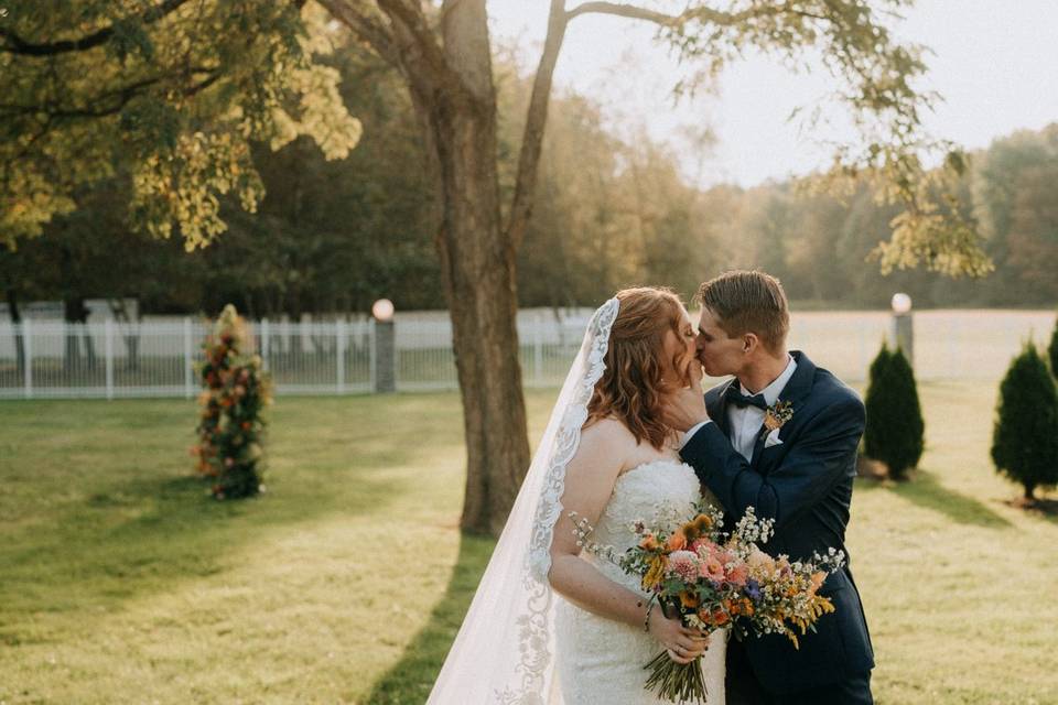Bride and groom