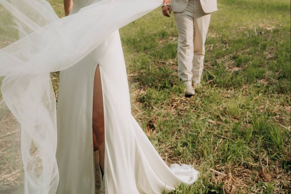 Bride and groom portraits