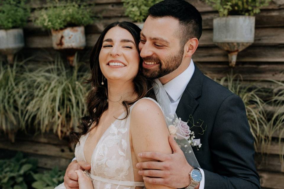 Bride and groom