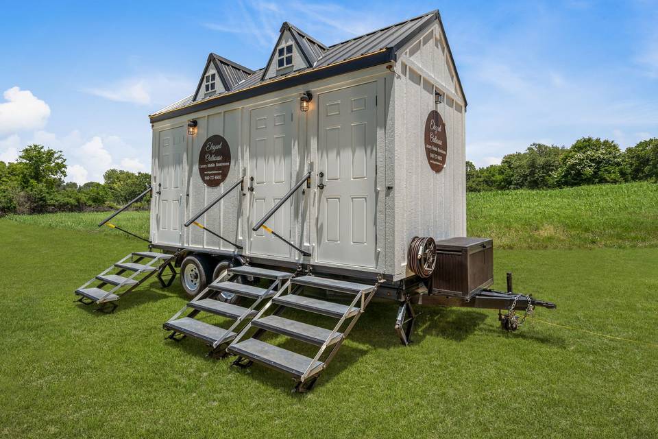 3 Stall 8x16 restroom