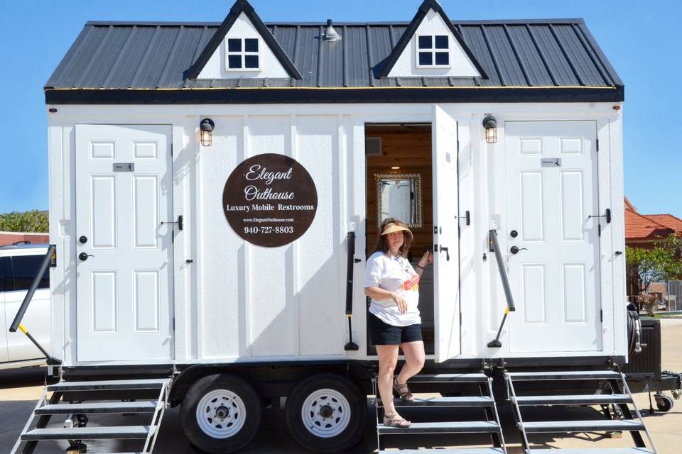 Elegant Outhouse