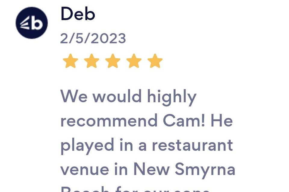 Rehearsal Review
