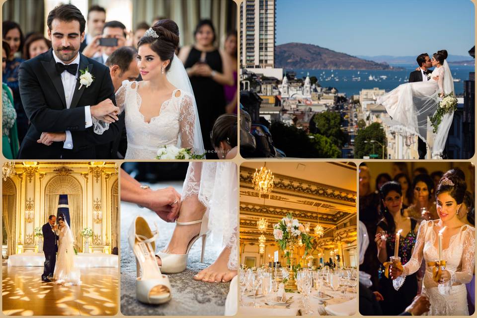 Classid SF Fairmont Wedding